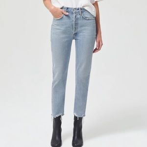 AGOLDE Riley Strait Crop Jeans Size 28
